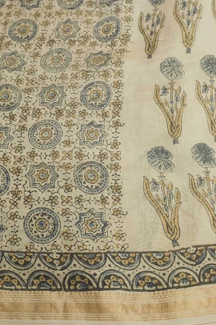 Block Printed Sarees - Matkatus 