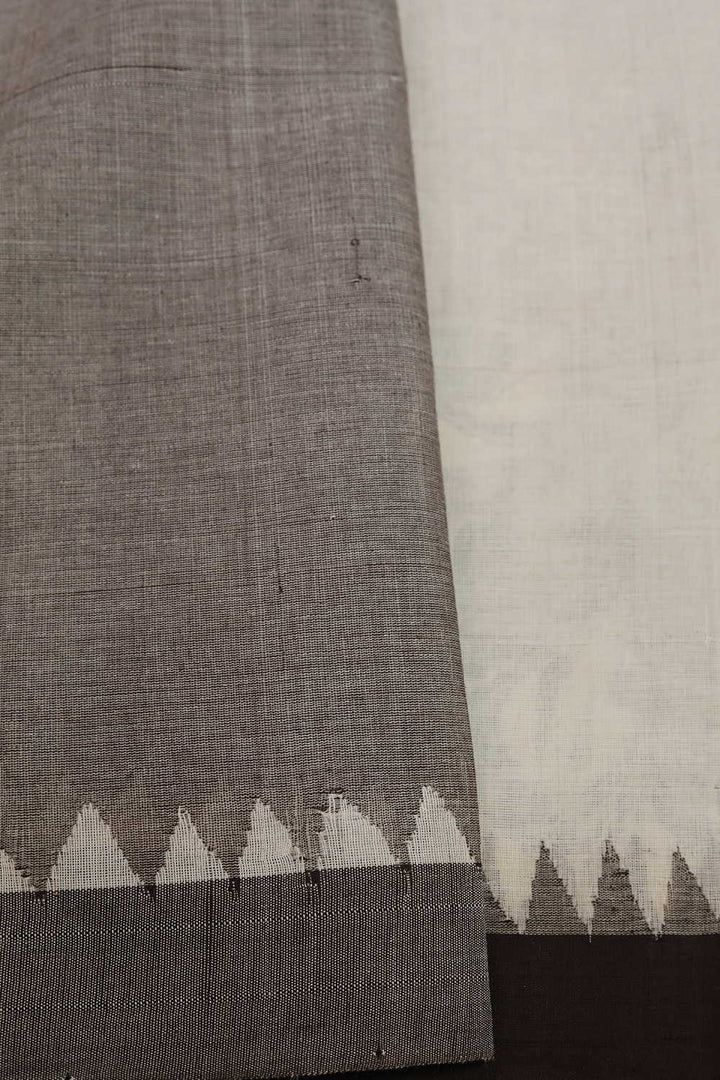 Handwoven Cotton Saree - Matkatus 