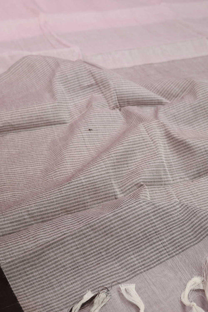 Handwoven Cotton Saree - Matkatus 