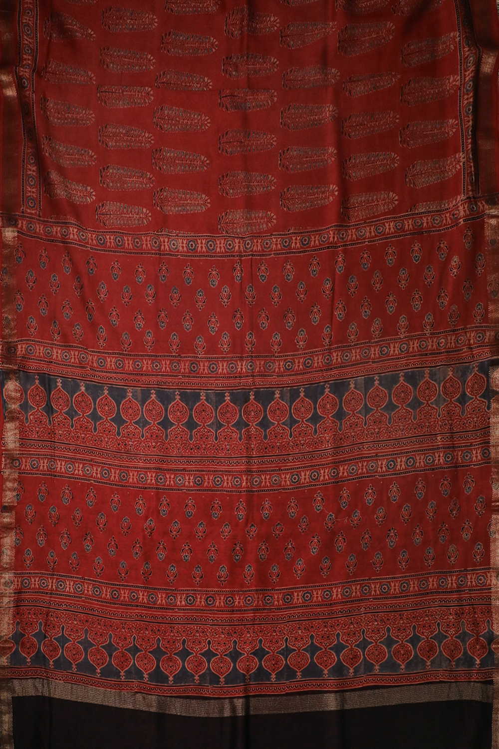 Block Printed Saree - Matkatus 