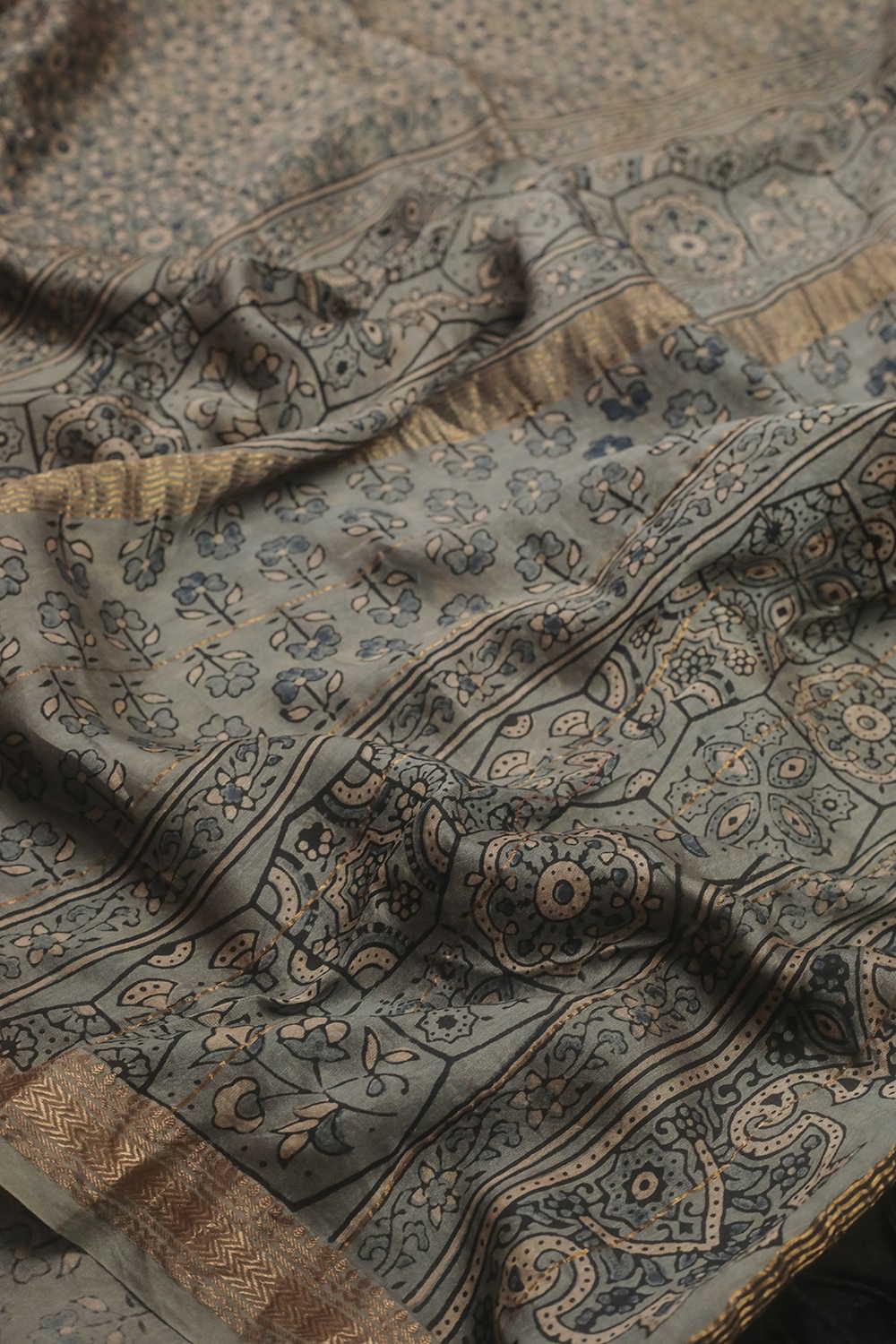 Block Printed Sarees - Matkatus 