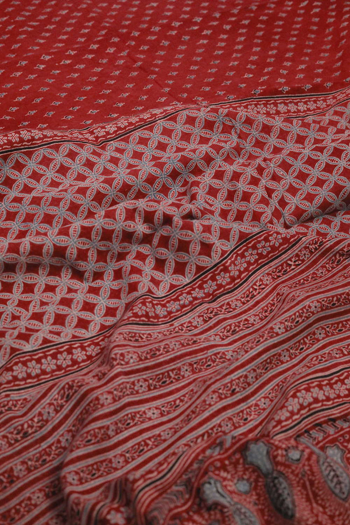Block Printed Sarees - Matkatus 