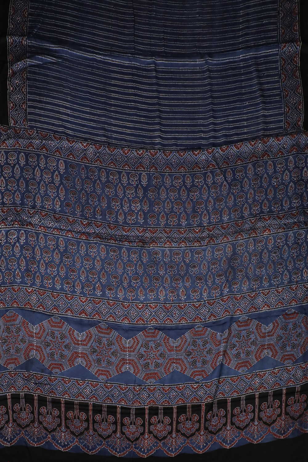 Block Printed Saree - Matkatus 