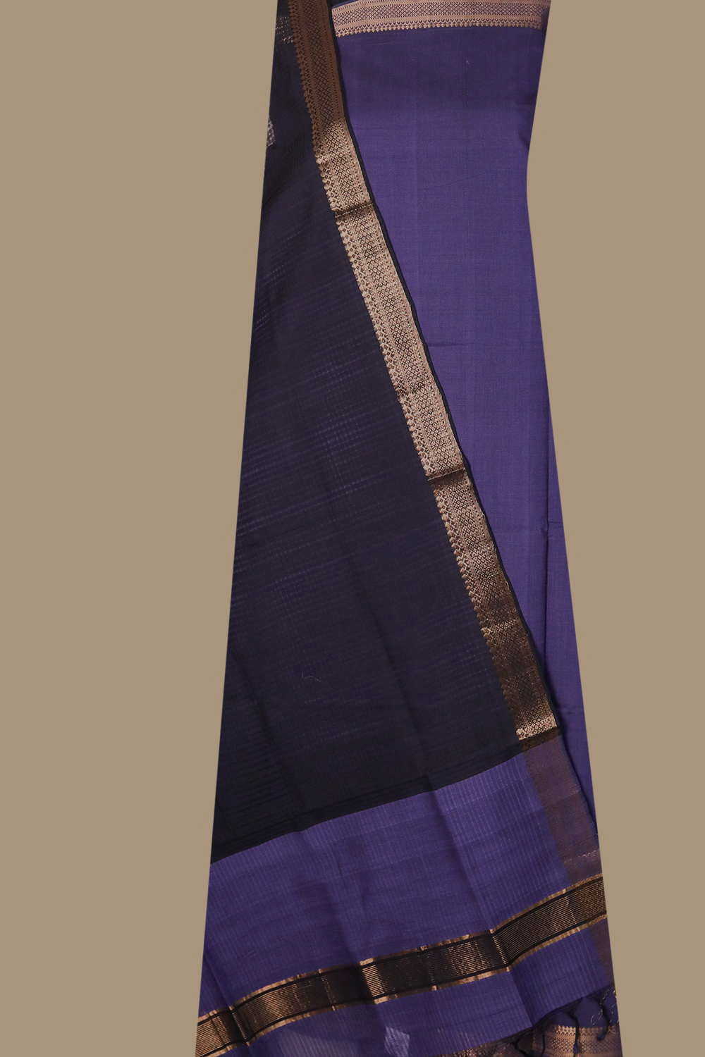 Violet Shaded Mangalagiri Cotton Suit