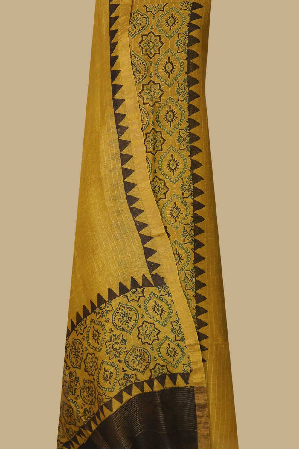 Linen Top & Dupatta - Matkatus 