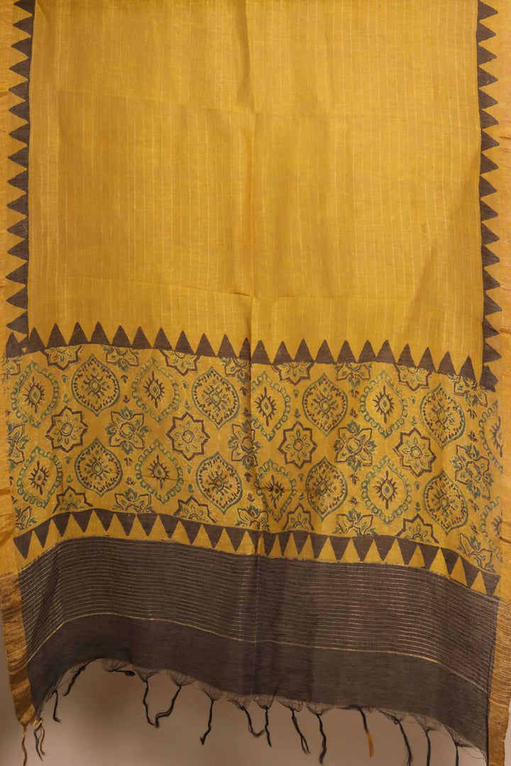 Linen Top & Dupatta - Matkatus 