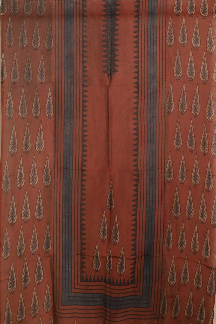 Linen Top & Dupatta - Matkatus 