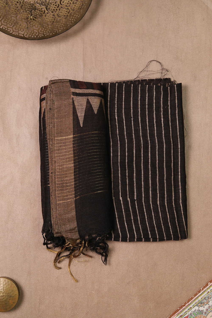 Linen Top & Dupatta - Matkatus 