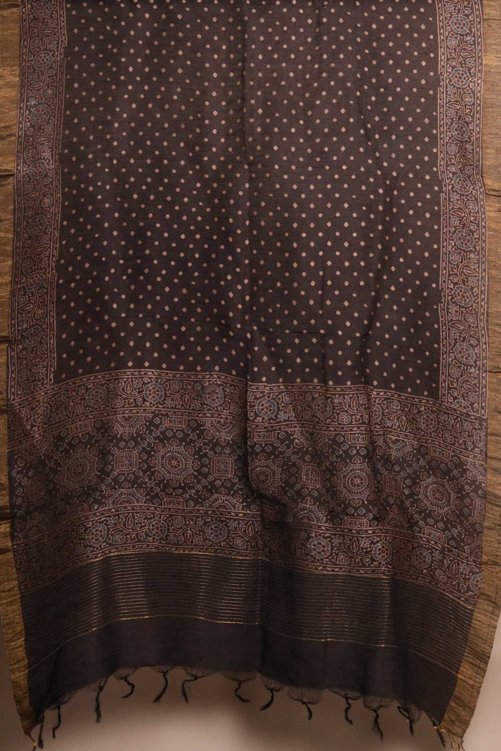 Linen Top & Dupatta - Matkatus 