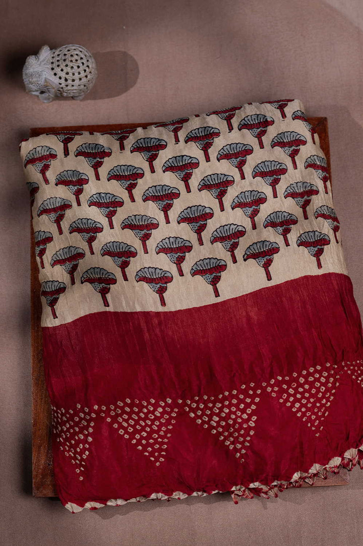 Bandhani Silk Saree - Matkatus 