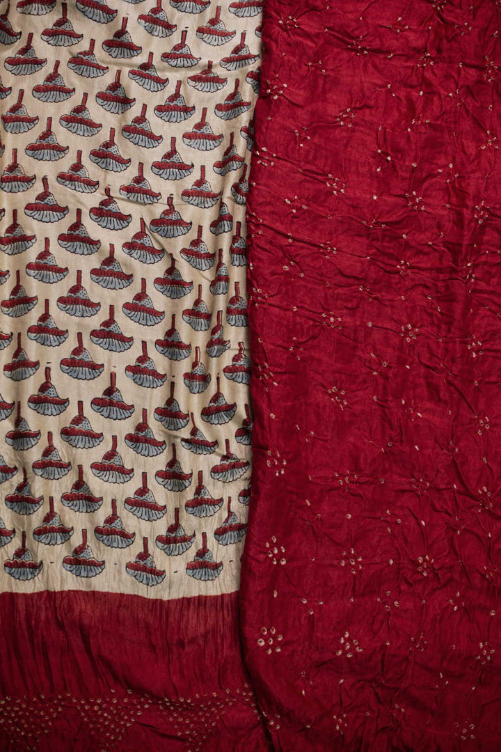 Bandhani Silk Saree - Matkatus 