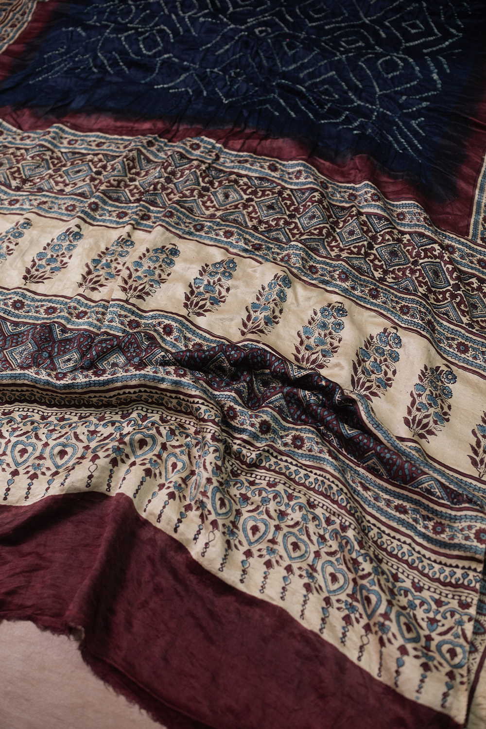 Bandhani Silk Saree - Matkatus 