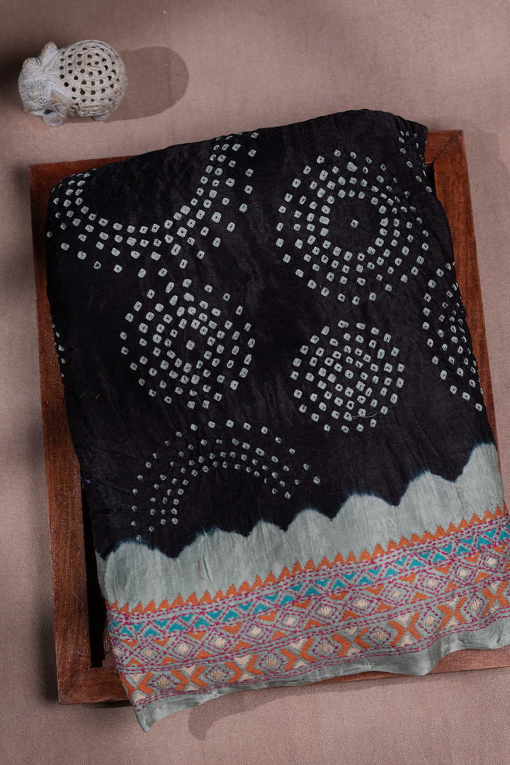 Bandhani Silk Saree - Matkatus 