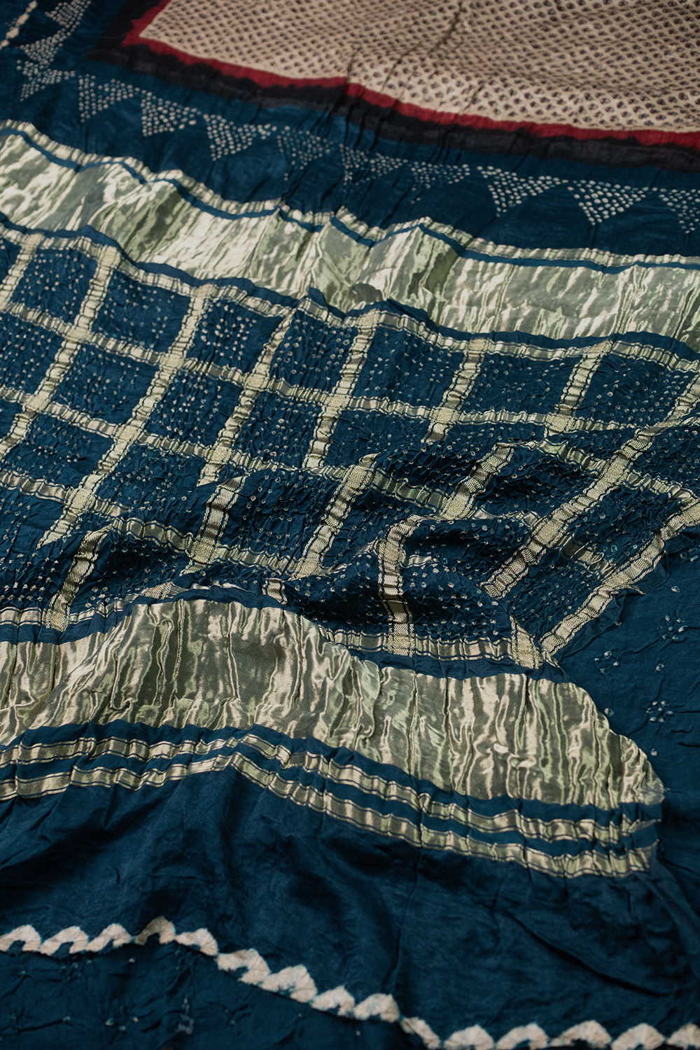 Bandhani Silk Saree - Matkatus 