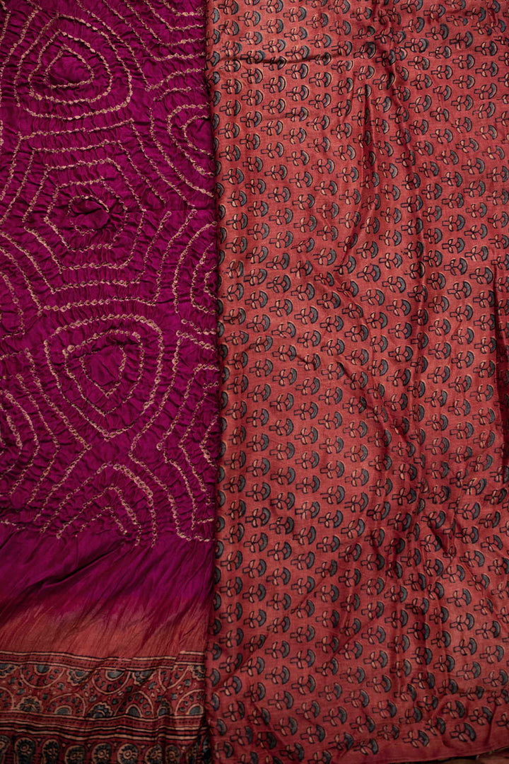 Bandhani Silk Saree - Matkatus 