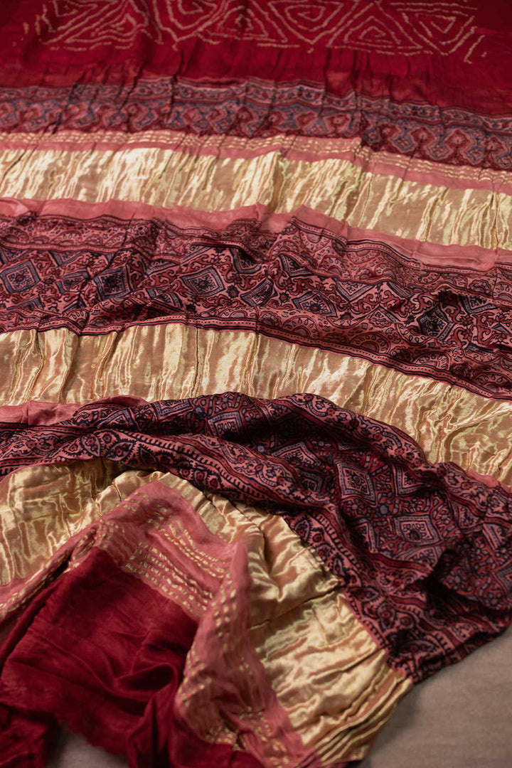 Bandhani Silk Saree - Matkatus 