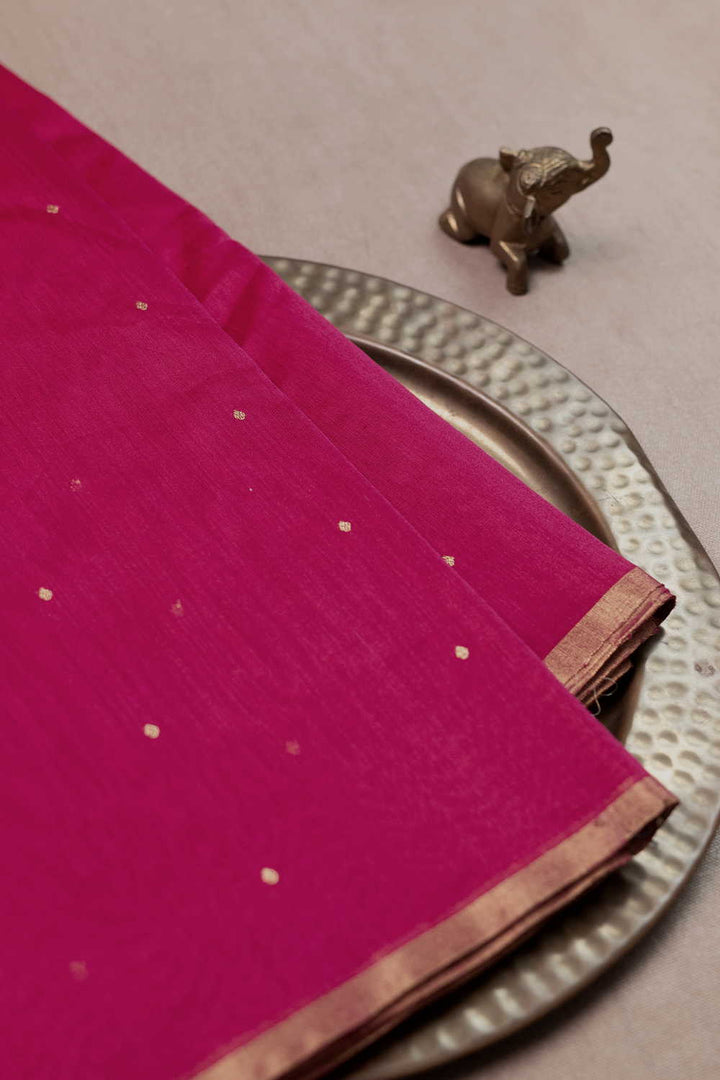 Chanderi Silk Cotton Fabrics - Matkatus
