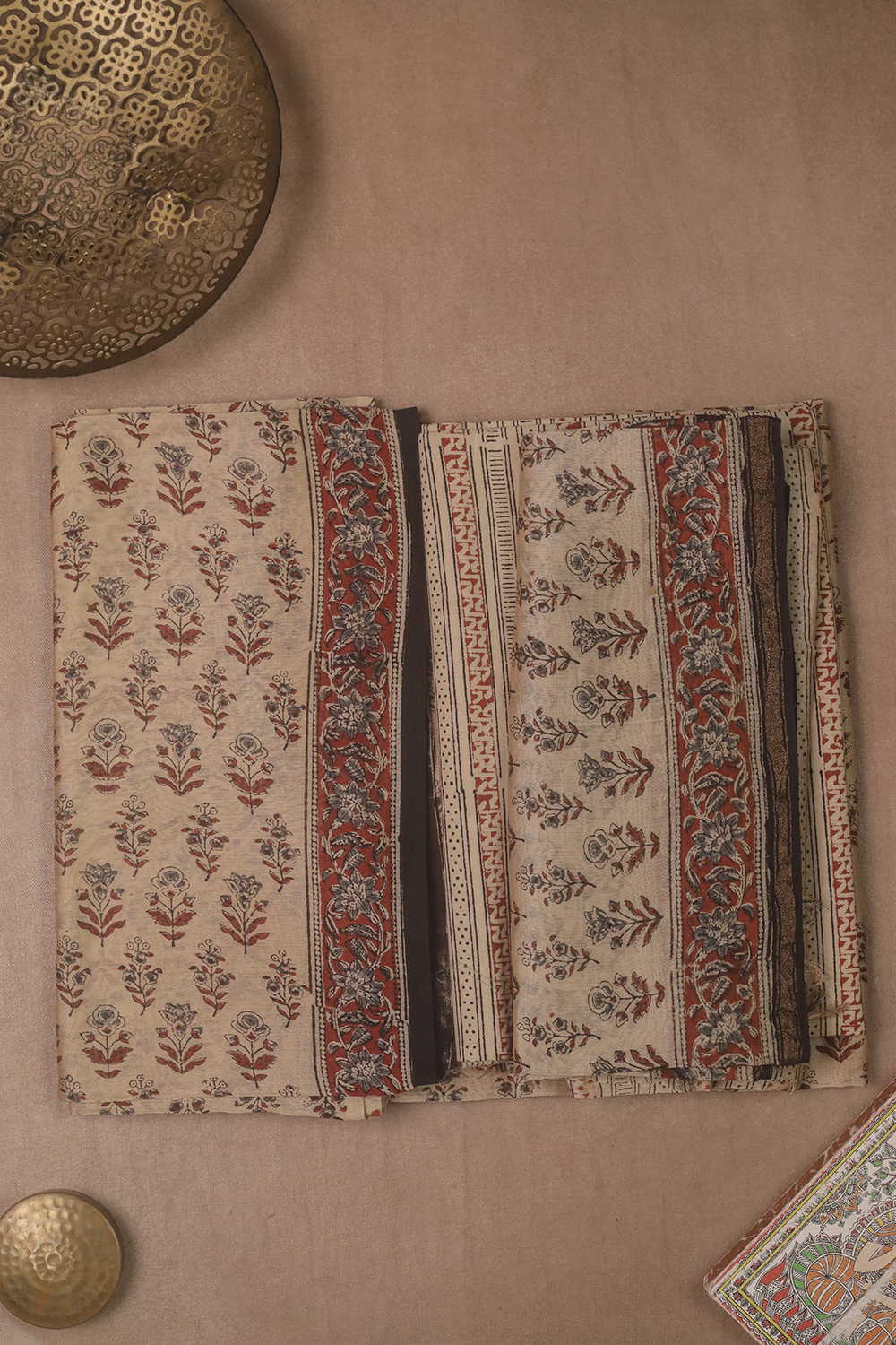 Block Printed Chanderi Suits - Matkatus