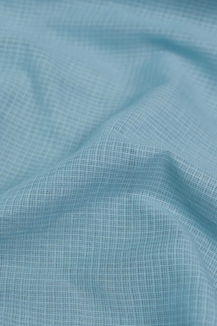 Light Blue Kota Cotton Fabric