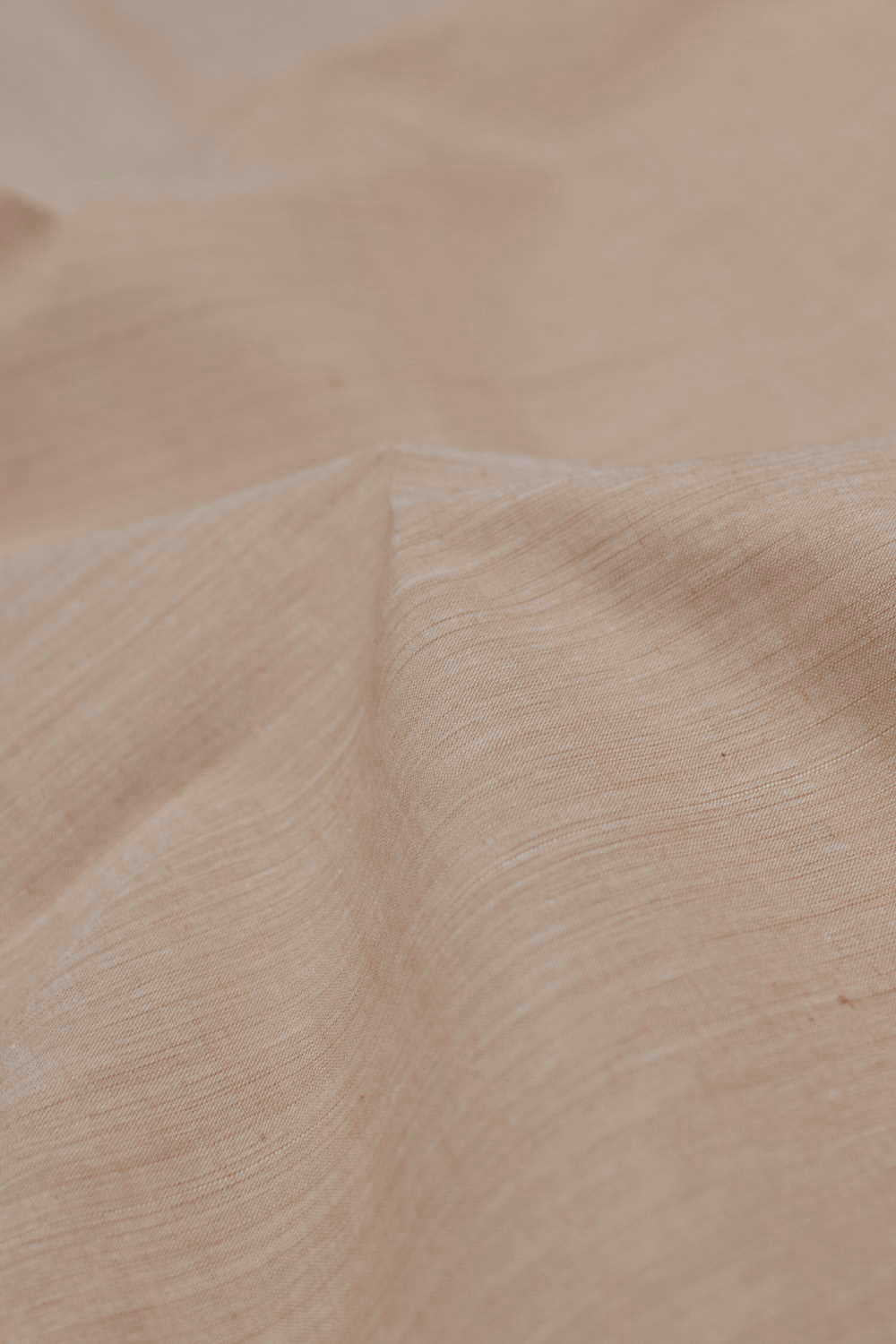 Light Beige Mangalagiri Cotton Fabric-0.85 m