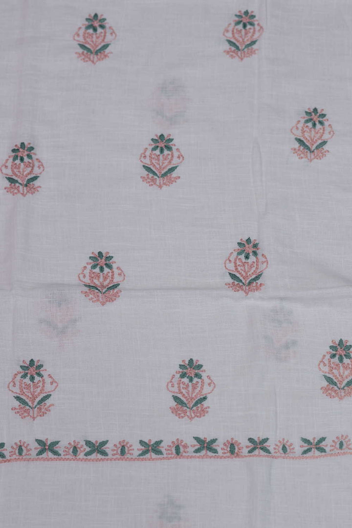 Chikankari Kurta Fabric - Matkatus 