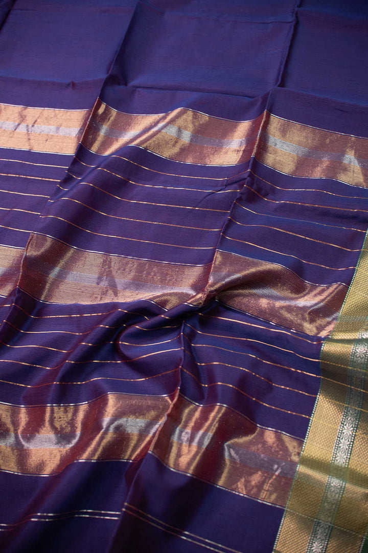 Maheshwari Silk Cotton Saree - Matkatus 