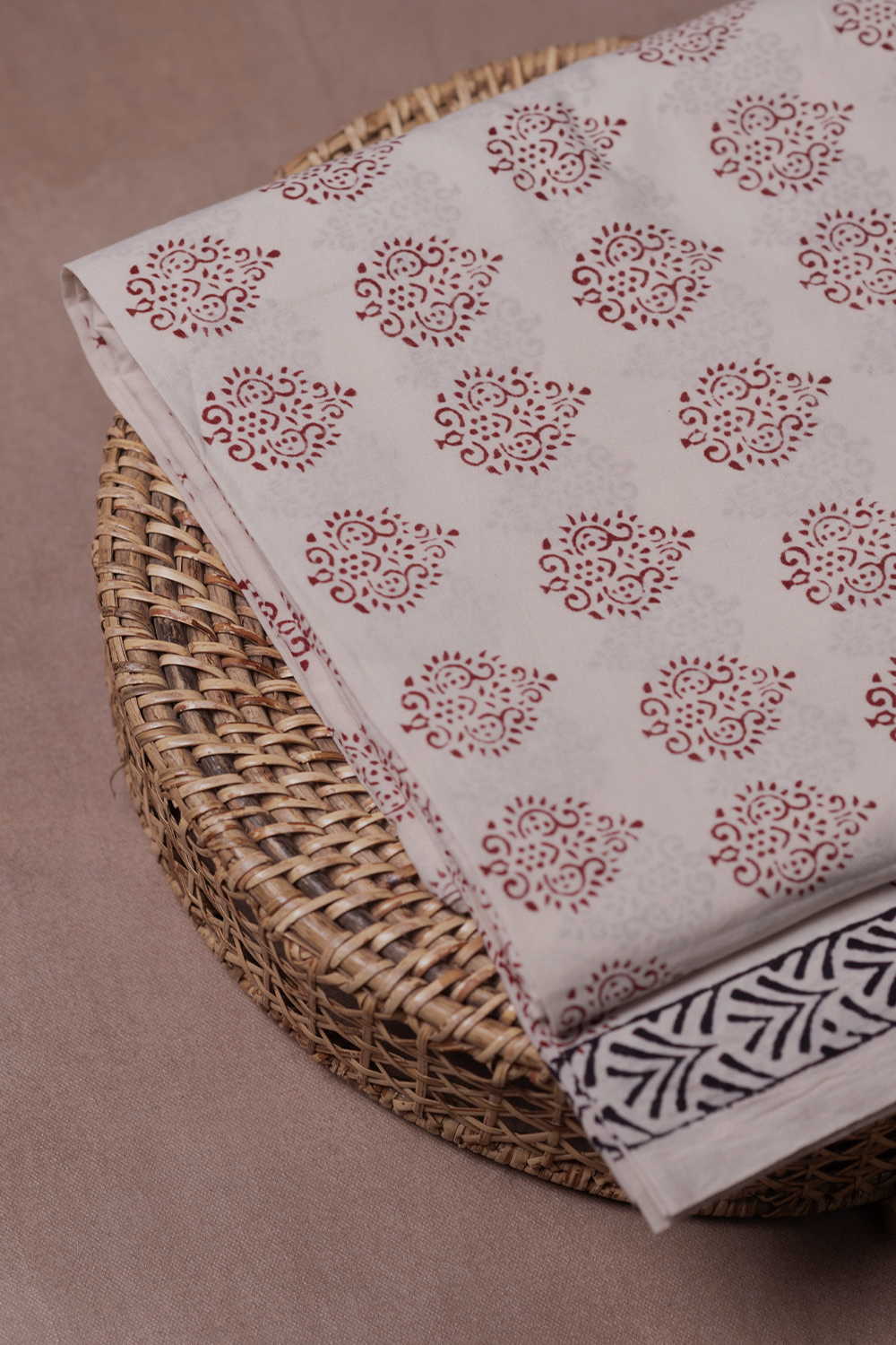 Bagh Print Cotton Fabric - Matkatus