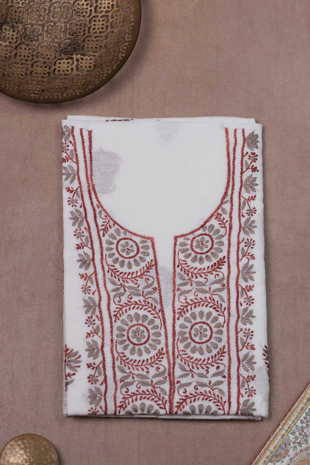 Hand Embroidered Kurta - Matkatus 