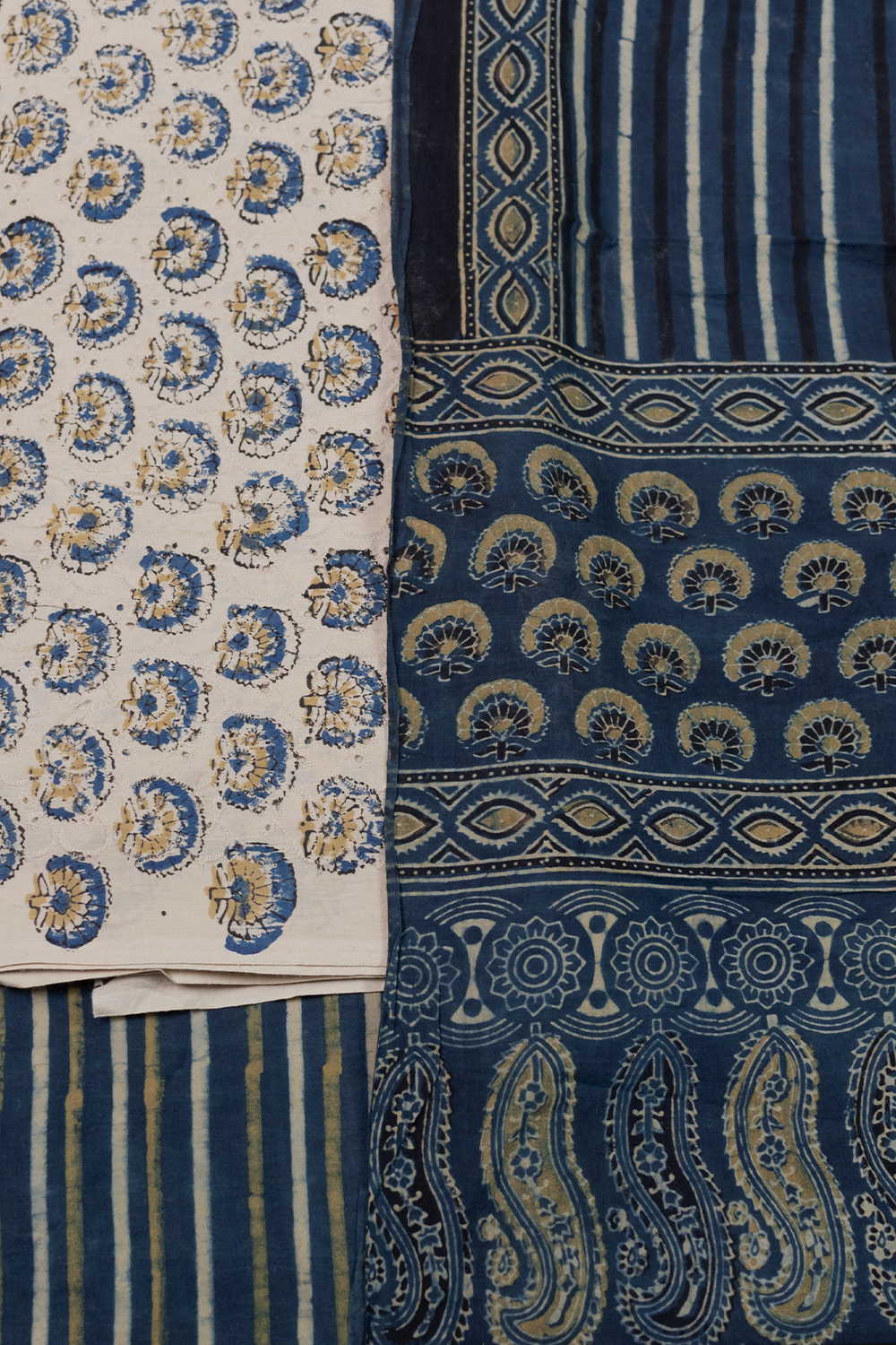 Block Printed Cotton Suits - Matkatus 