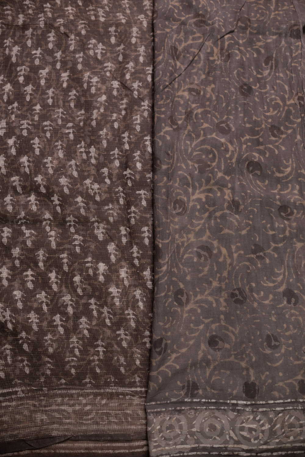 Block Printed Cotton Saree - Matkatus 