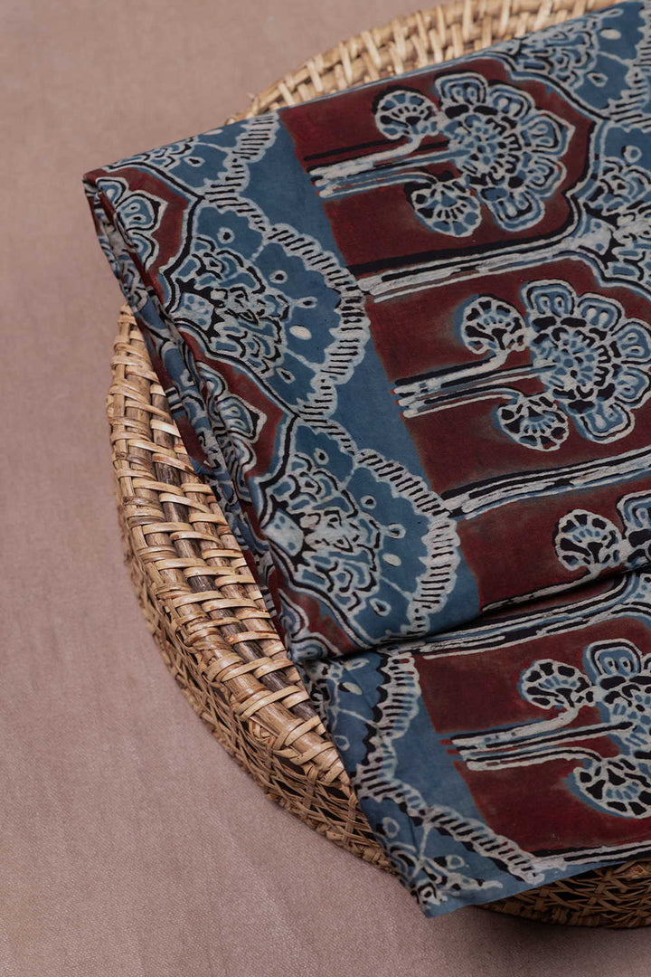 Ajrak Modal Silk Fabric - Matkatus 