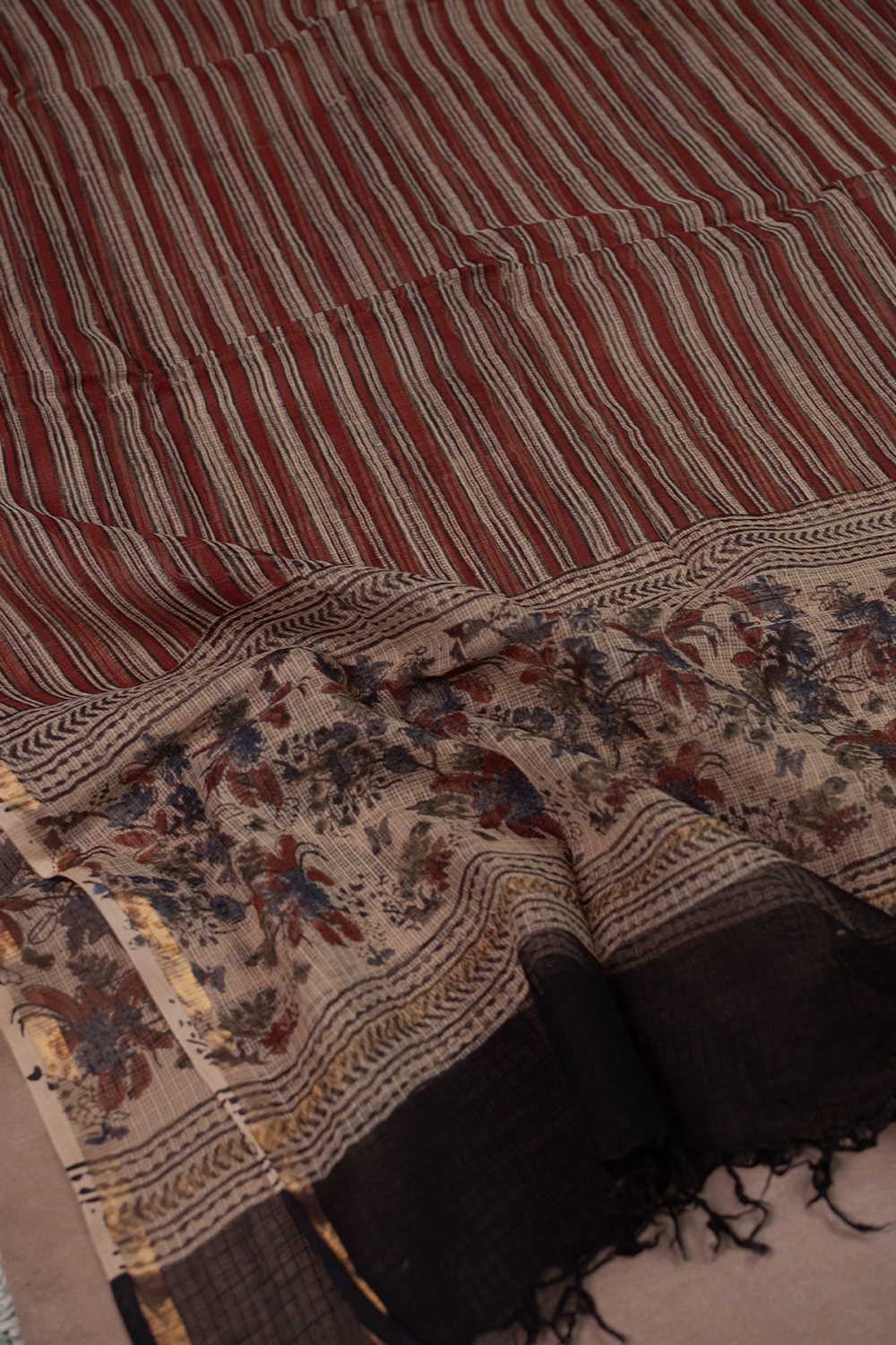 Block Printed Dupattas - Matkatus 