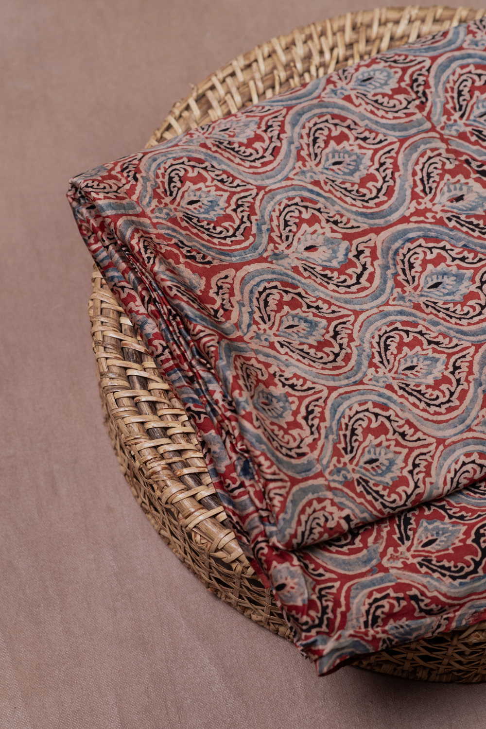 Ajrak Modal Silk Fabric - Matkatus 