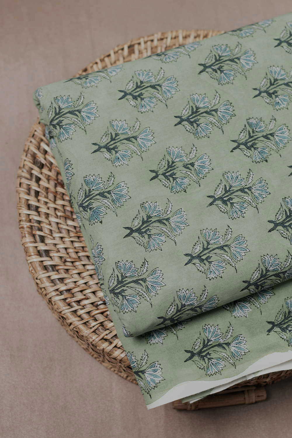 Block Printed Fabric-Matkatus 