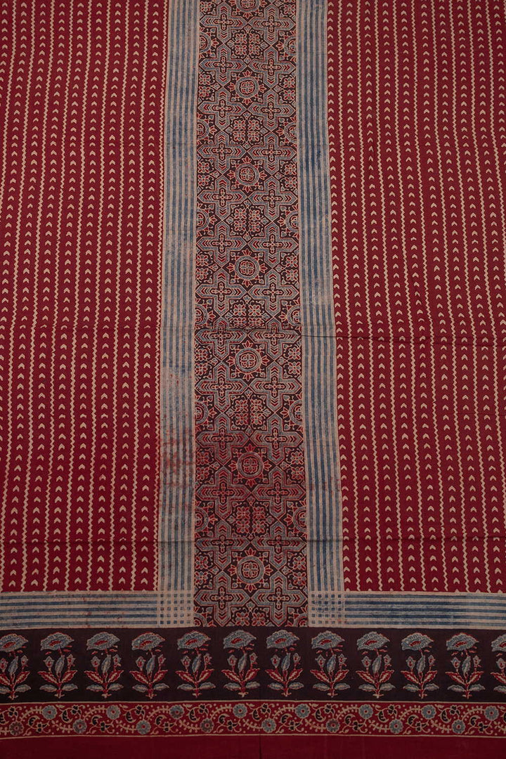 Block Printed Kurta Fabric - Matkatus 