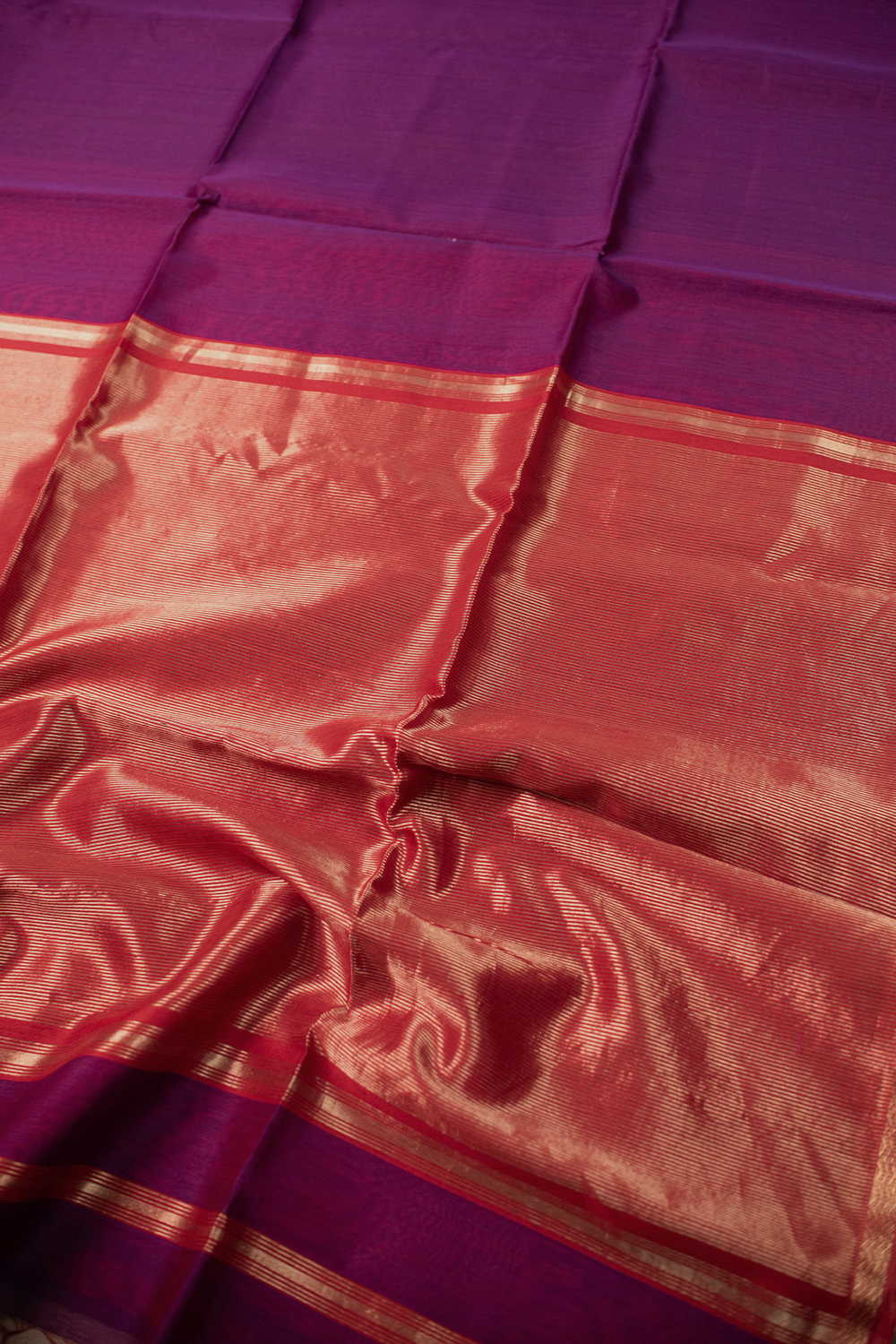 Maheshwari Silk Cotton Saree - Matkatus 
