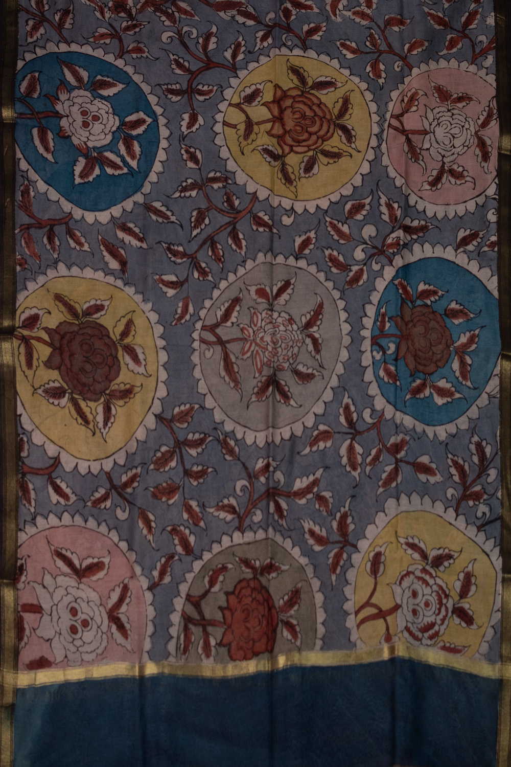 Silk Cotton Dupatta - Matkatus 