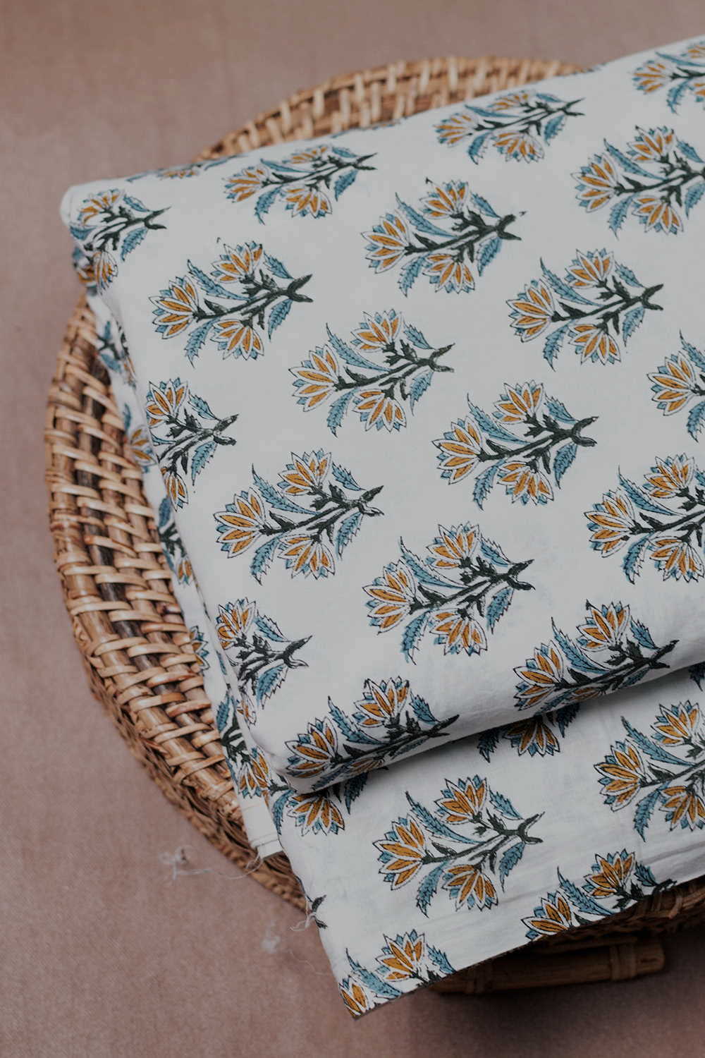 Block Printed Fabric-Matkatus 