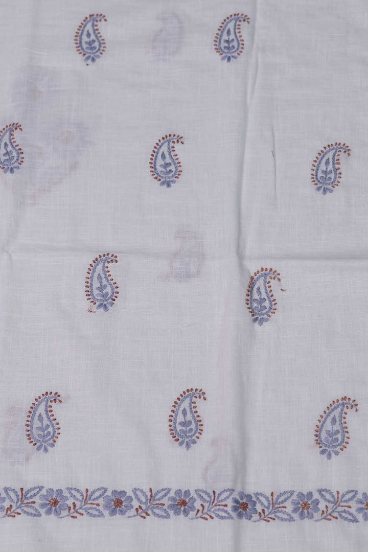 Chikankari Kurta Fabric - Matkatus 