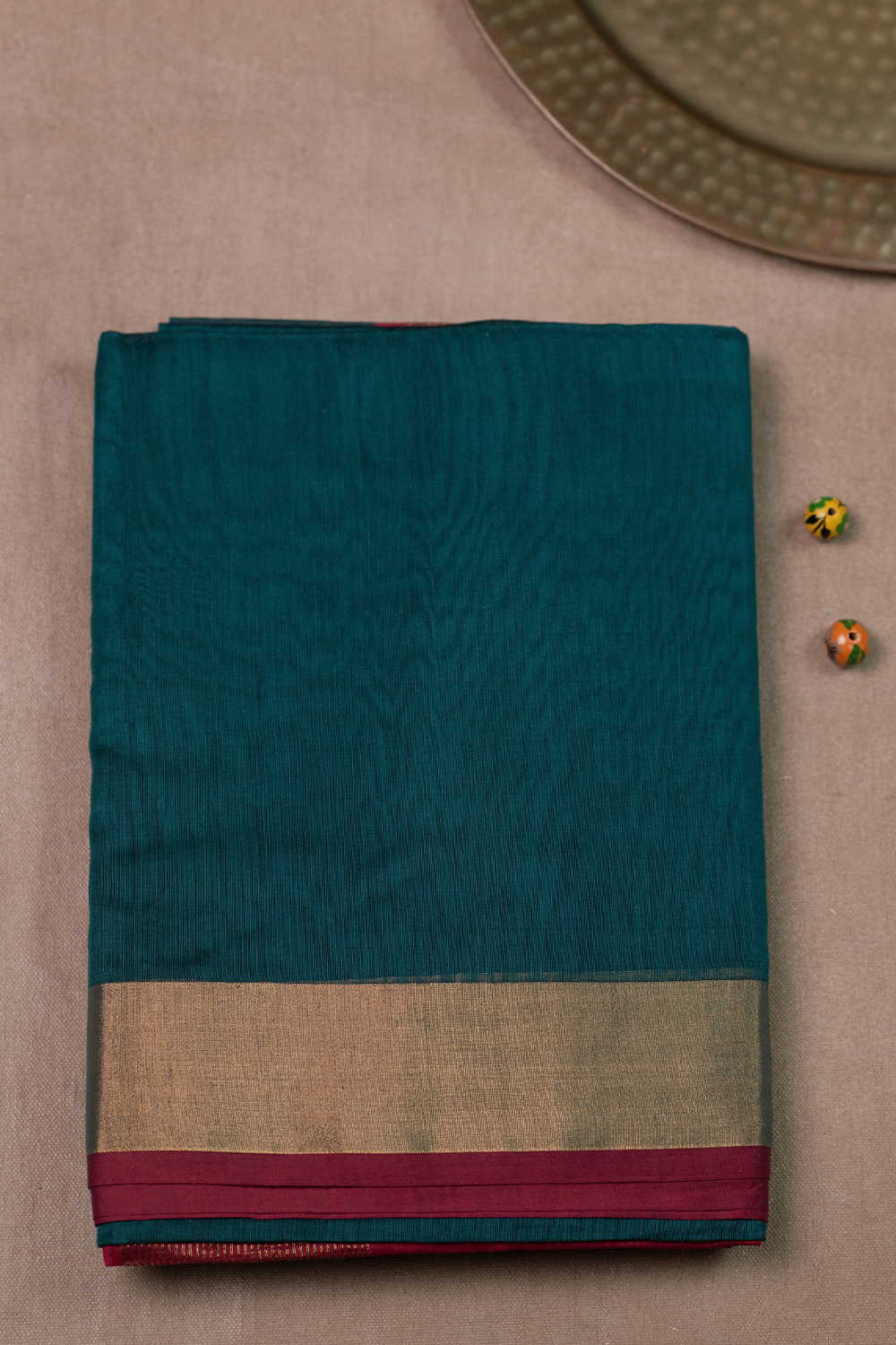 Maheshwari Silk Cotton Saree - Matkatus 