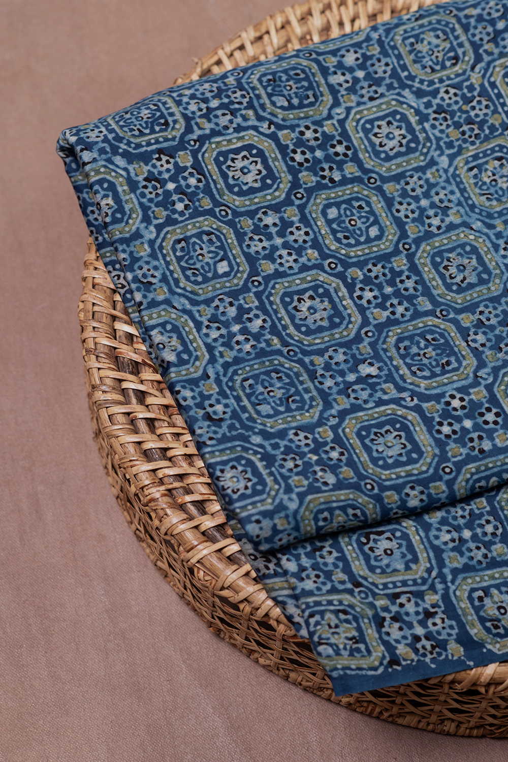 Ajrak Modal Silk Fabric - Matkatus 