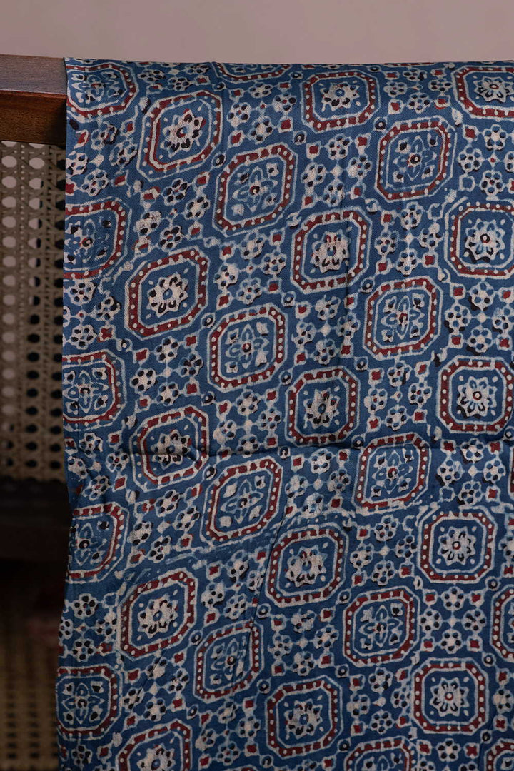 Ajrak Modal Silk Fabric - Matkatus 