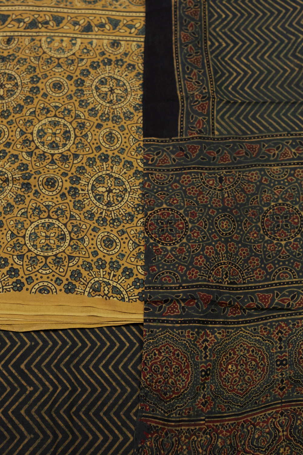 Block Printed Cotton Suits - Matkatus 