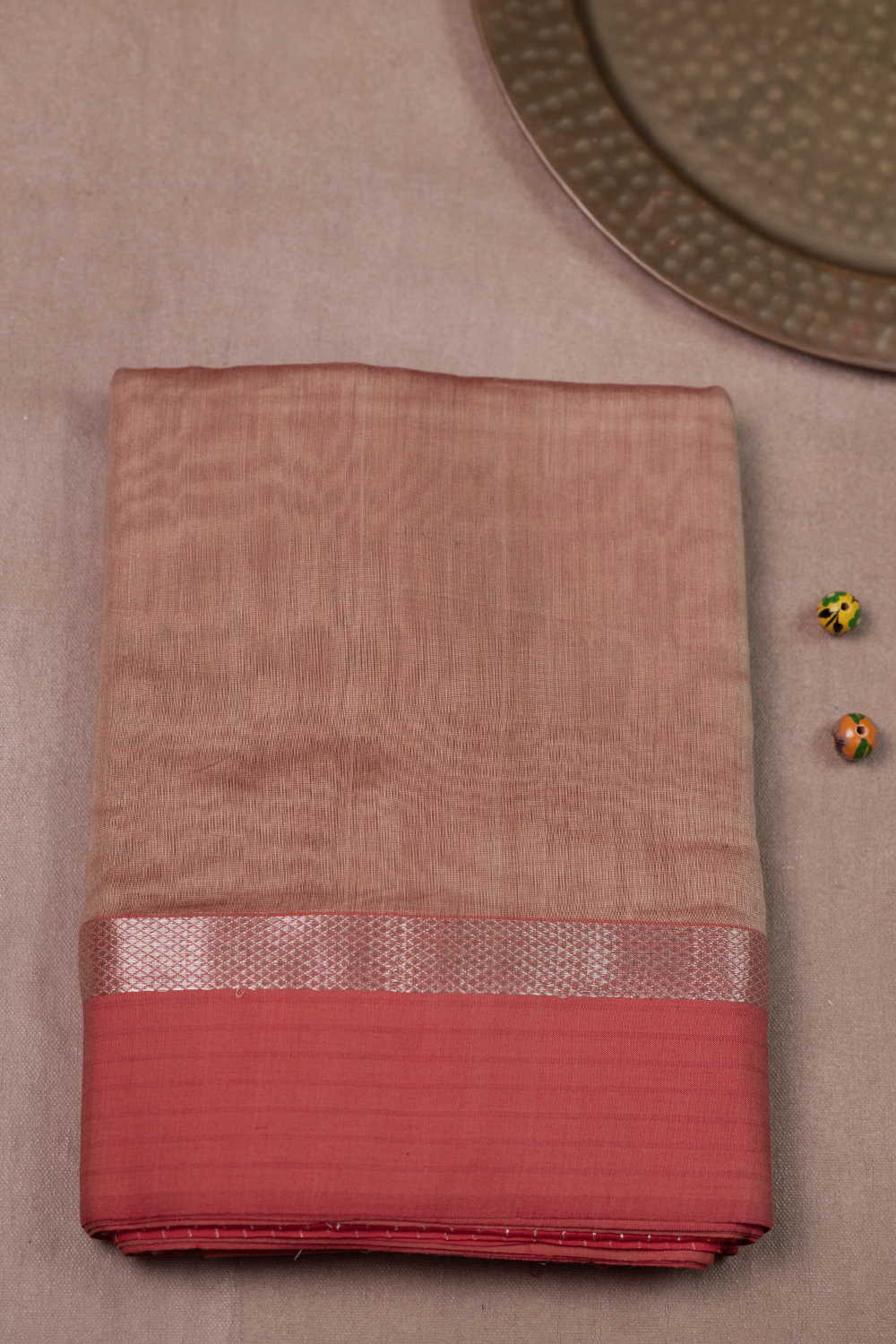 Maheshwari Silk Cotton Saree - Matkatus 