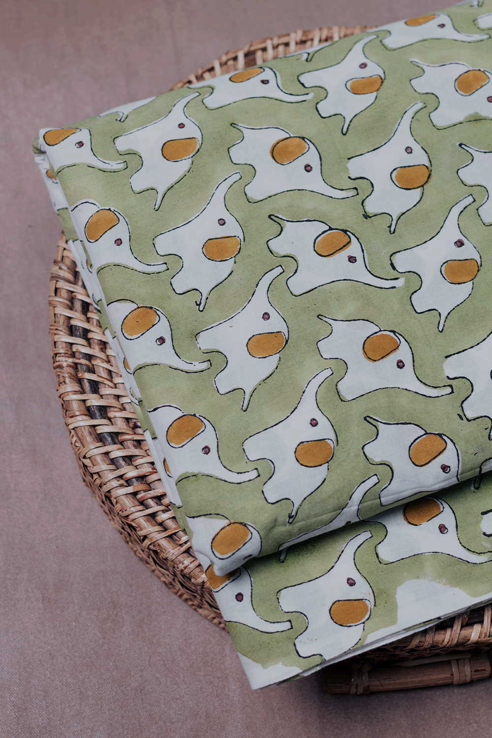 Block Printed Fabric-Matkatus 