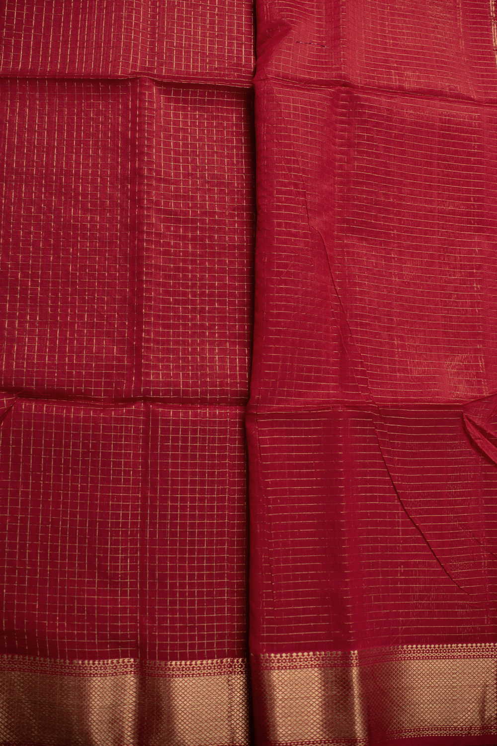 Maheshwari Silk Cotton Saree - Matkatus 