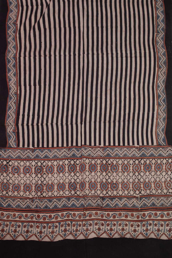 Ajrak Cotton Dupatta - Matkatus 