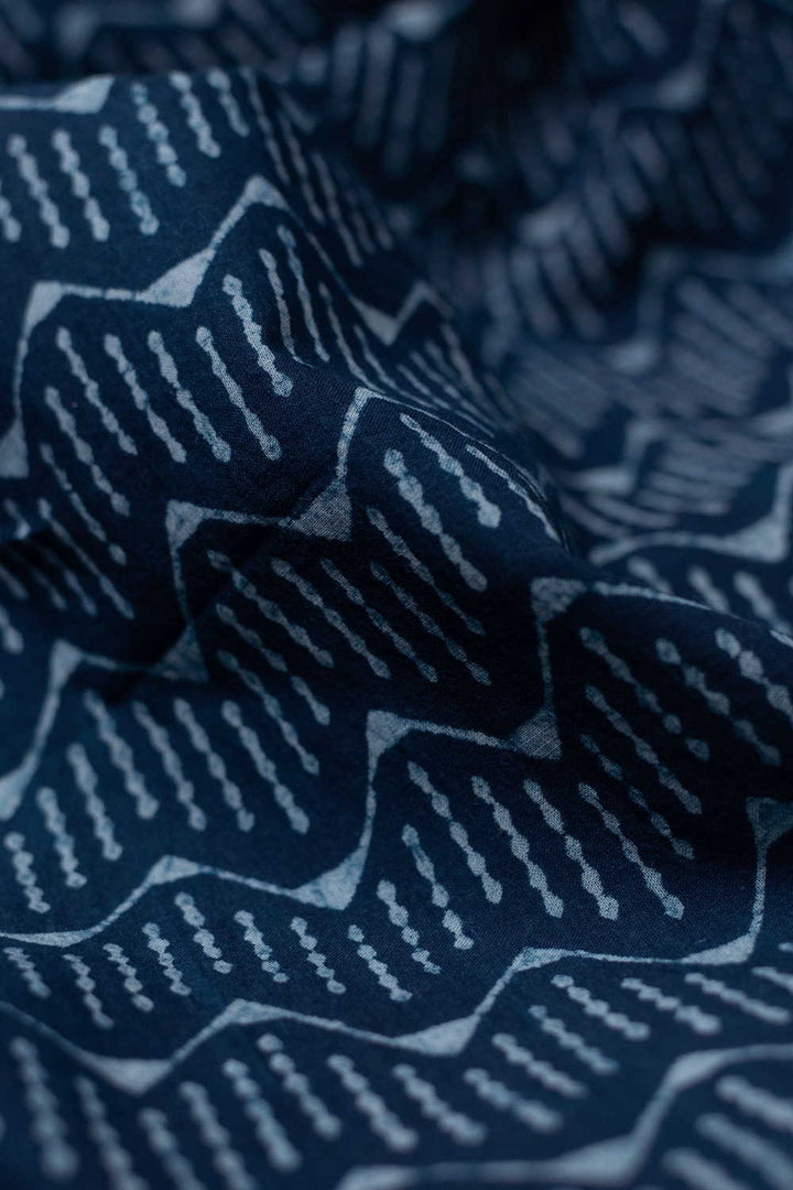 Block Printed Fabric-Matkatus 