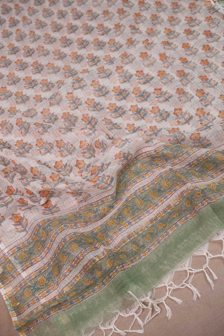Block Printed Dupattas - Matkatus 
