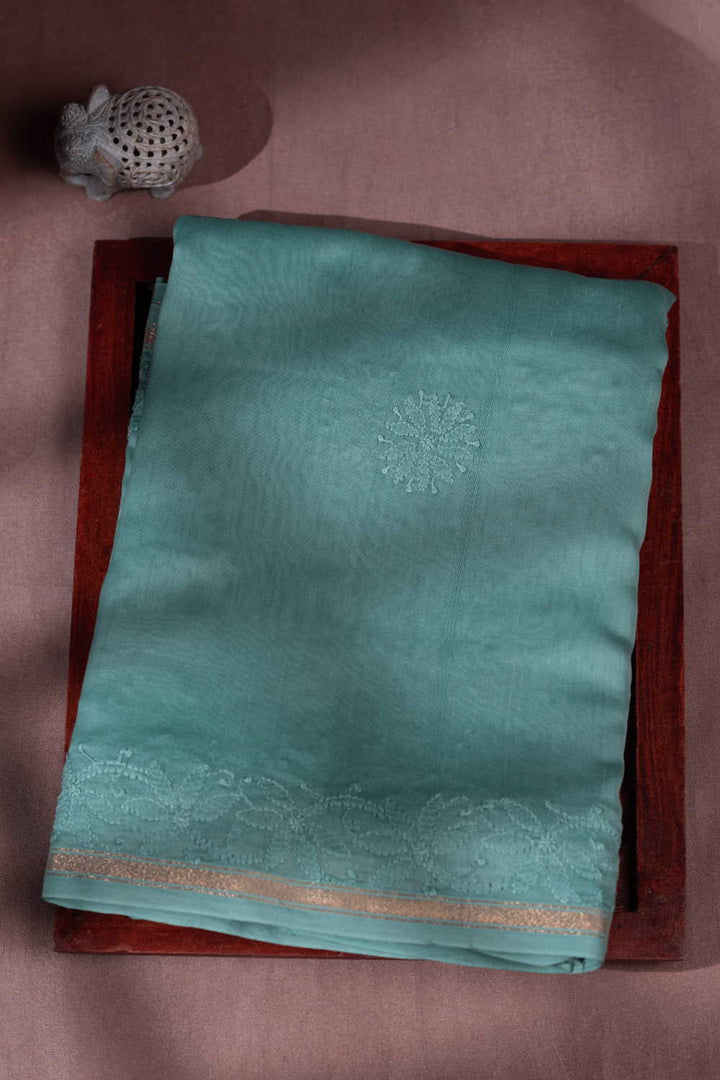 Embroidered Saree - Matkatus